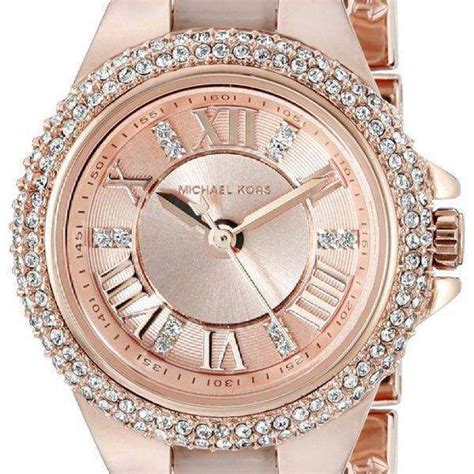 michael kors petite rose gold watch